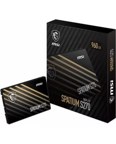 MSI Disco duro interno solido ssd spatium s270 sata3 2 5 pulgadas 240gb