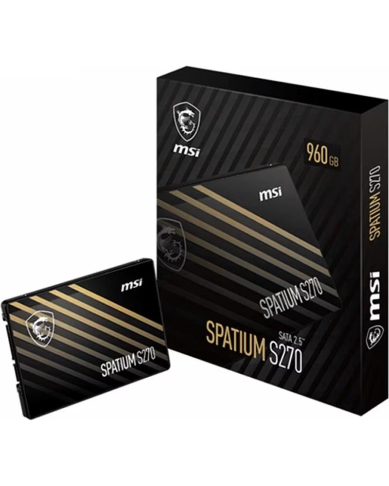 MSI Disco duro interno solido ssd spatium s270 sata3 2 5 pulgadas 240gb