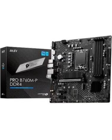 MSI Placa base 1700 pro b760m - p ddr4