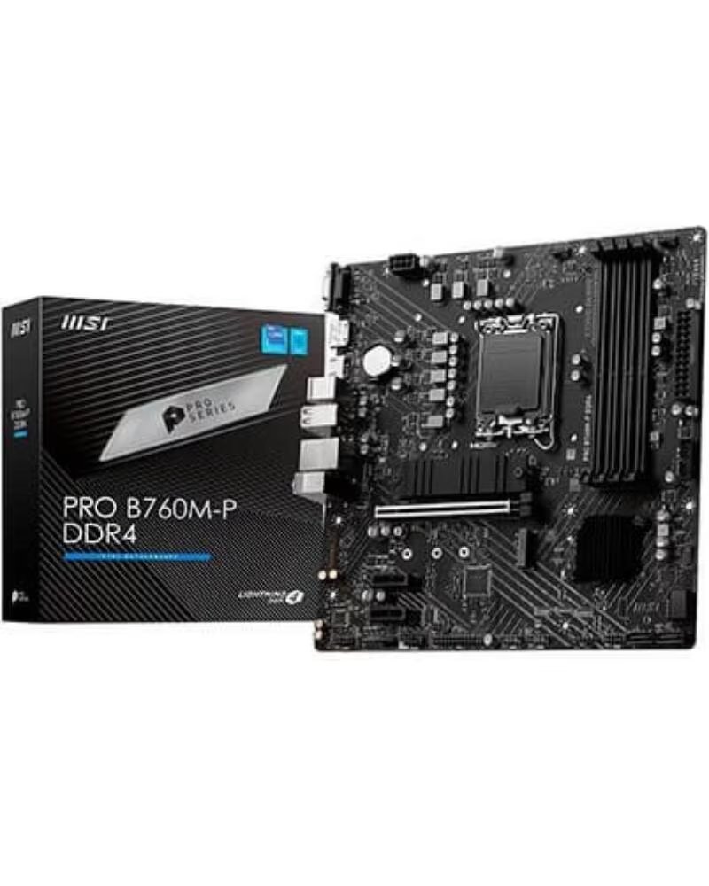 MSI Placa base 1700 pro b760m - p ddr4