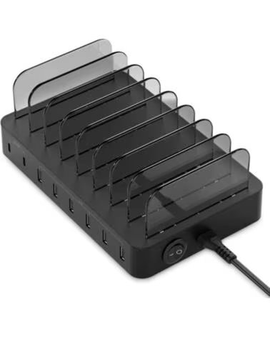 CONCEPTRONIC Estacion de carga ozul02b pd 6 x usb tipo a - 2 x usb tipo c - 75w
