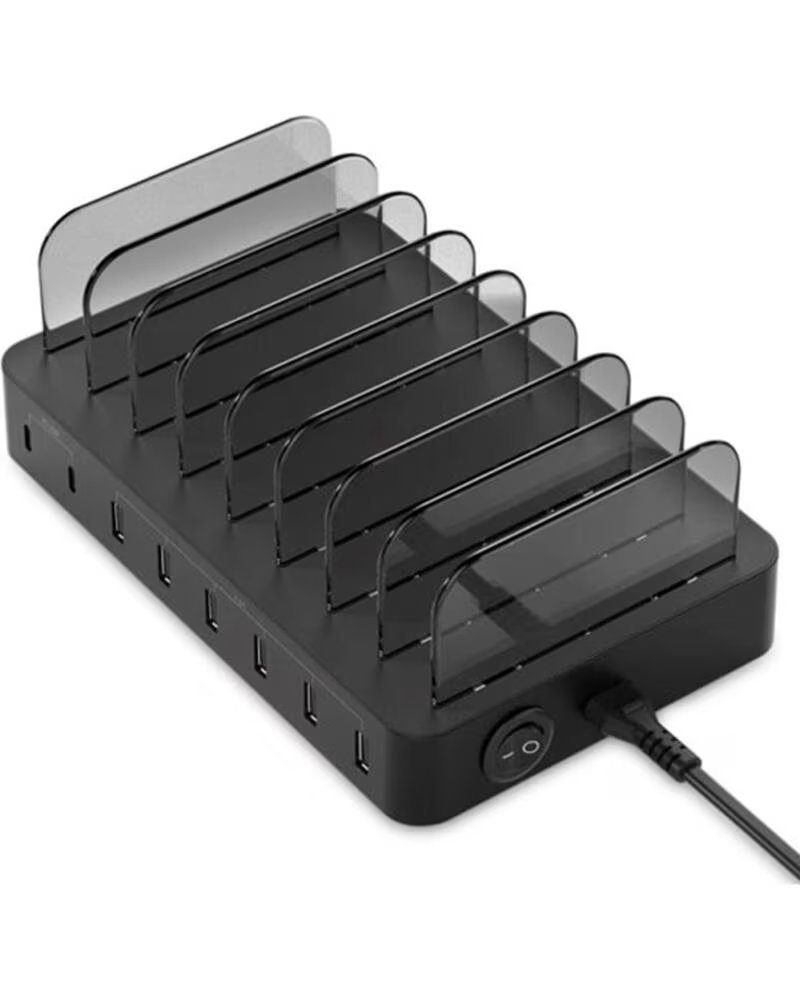 CONCEPTRONIC Estacion de carga ozul02b pd 6 x usb tipo a - 2 x usb tipo c - 75w