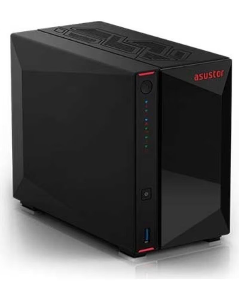ASUS Servidor nas tor as5402 2 bay nas 4gb ram 2 5g 2 xsata3 6gb s 3 5 2 5 hdd ssd