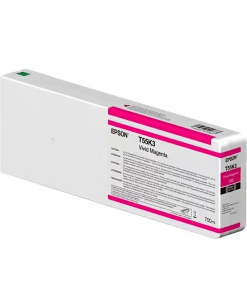 EPSON Cartucho tinta t55k300 ultrachrome hdx - hd magenta 700ml