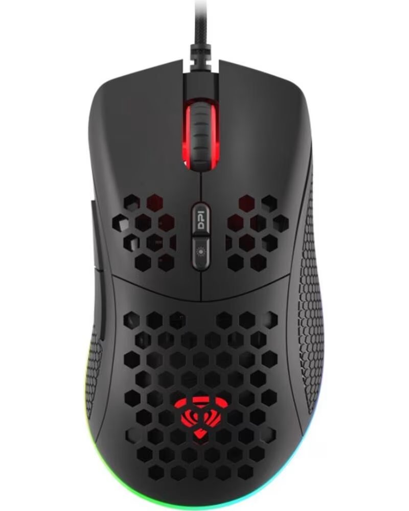GENESIS Raton gaming krypton 555 rgb negro