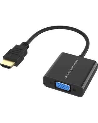 CONCEPTRONIC Adaptador hdmi a vga 0 25m - macho - hembra - negro