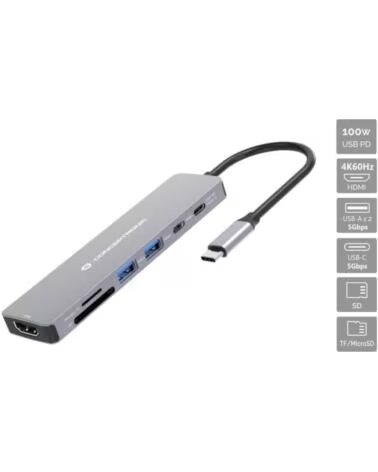 CONCEPTRONIC Docking station donn28g usb tipo c 7 en 1