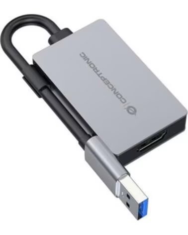 CONCEPTRONIC Adaptador usb 3 0 a hdmi 16cm - macho - hembra