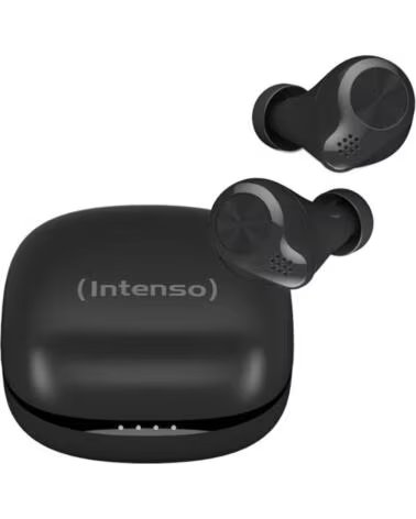 INTENSO Auriculares buds micro tws inalambrico negro