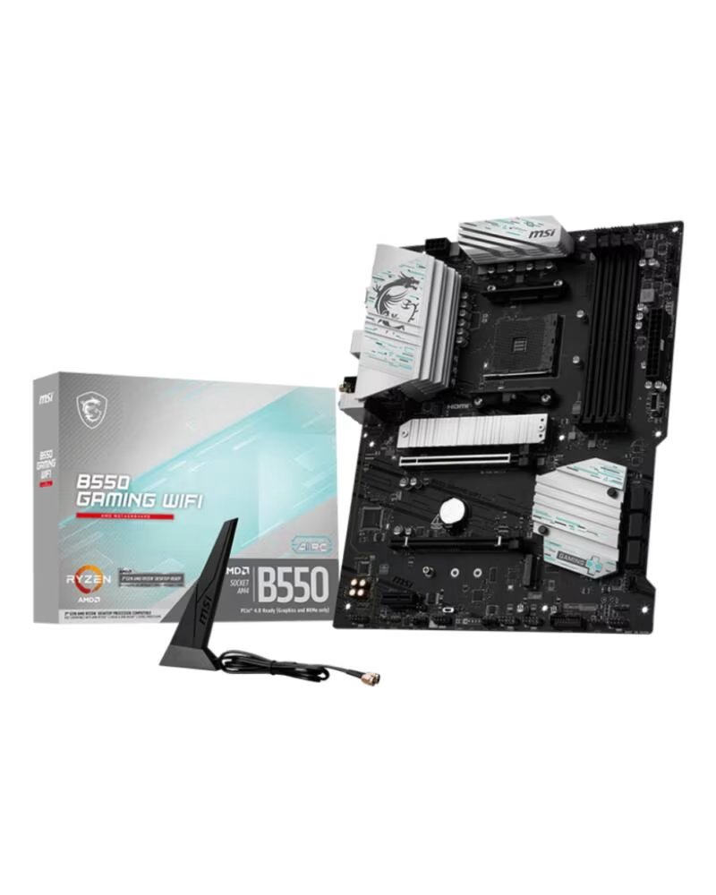 MSI Placa base b550 gaming wifi am4 atx 4xddr4
