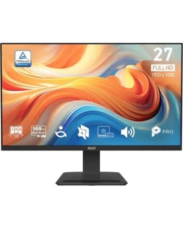 MSI Monitor led 27 pulgadas pro mp273 e14a ips - fhd - dp - hdmi - vga - 144hz - 1ms