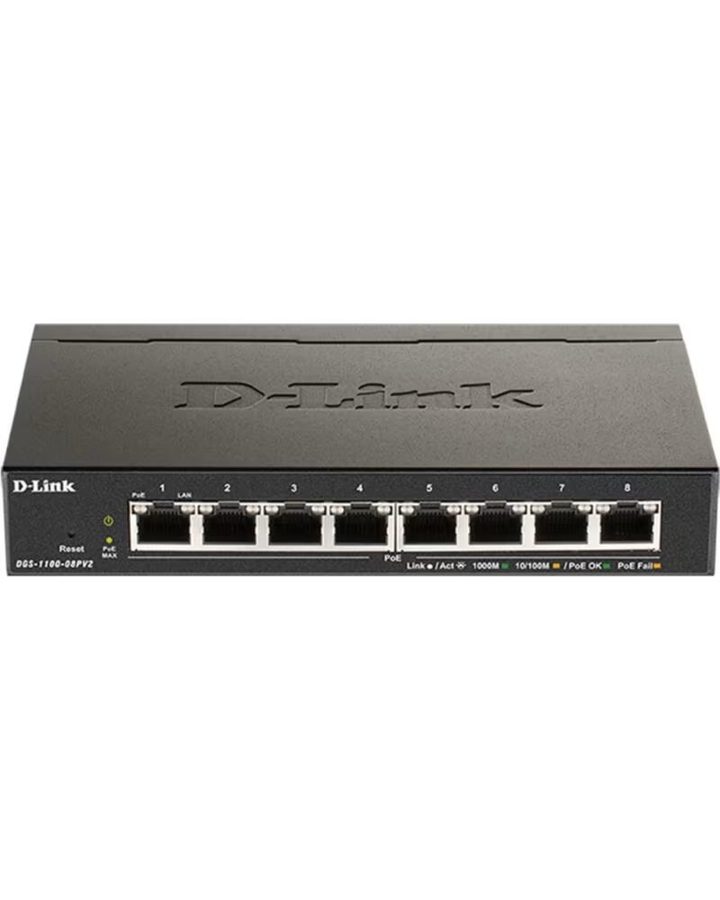 DLINK Switch d - link 8 puertos gestionable easysmart poe 64w