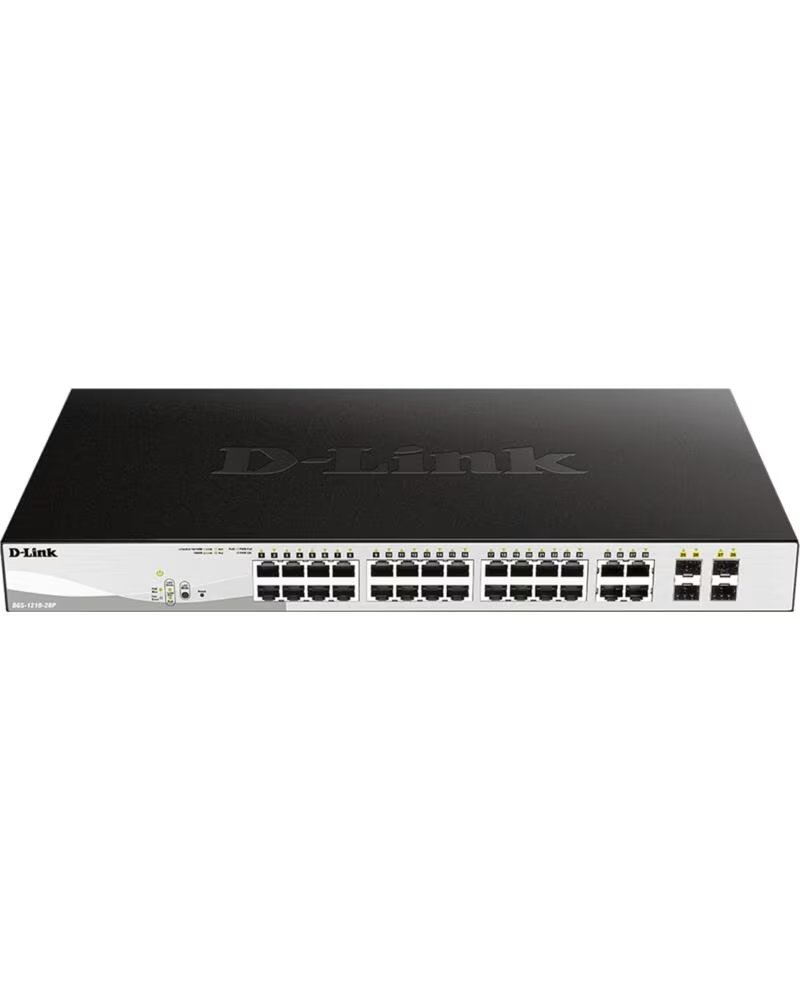 DLINK Switch d - link 28 puertos gestionable 24 10 - 100 - 1000 poe layer2 smartiii