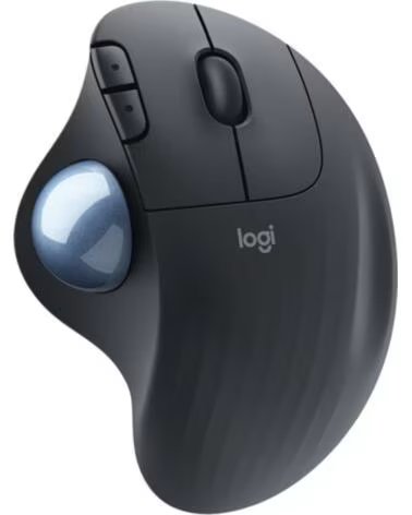 LOGITECH Mouse raton trackball ergo m575 optico wireless inalambrico grafito