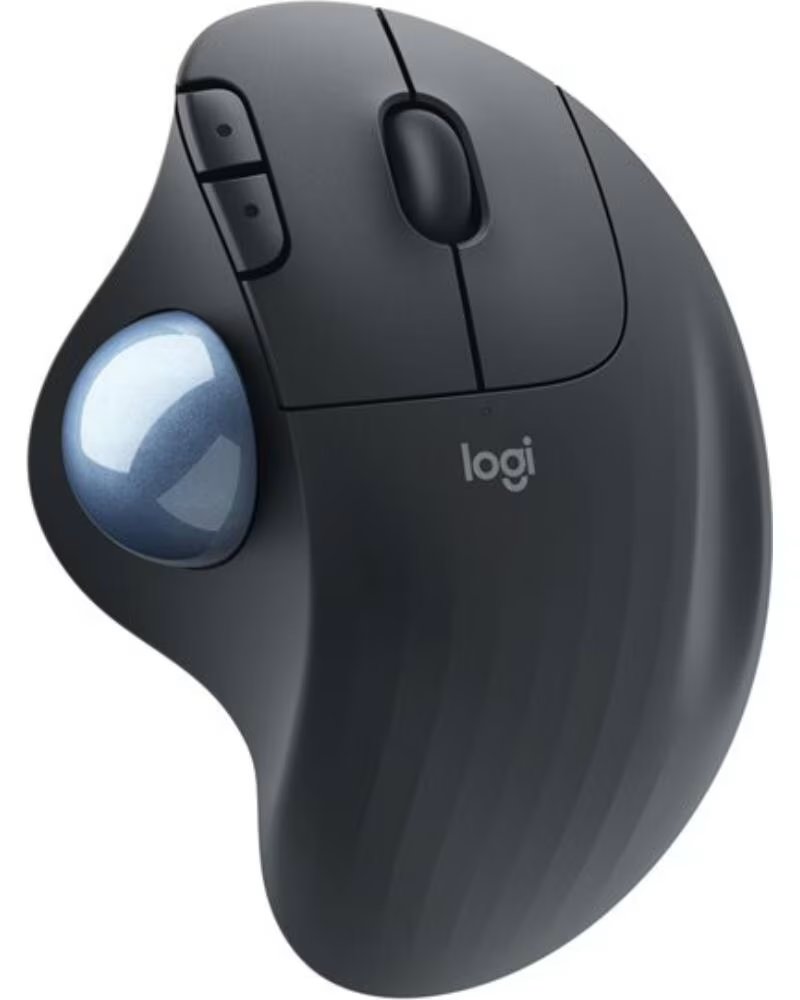 LOGITECH Mouse raton trackball ergo m575 optico wireless inalambrico grafito