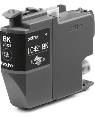 BROTHER Cartucho de Tinta Original LC421- Negro