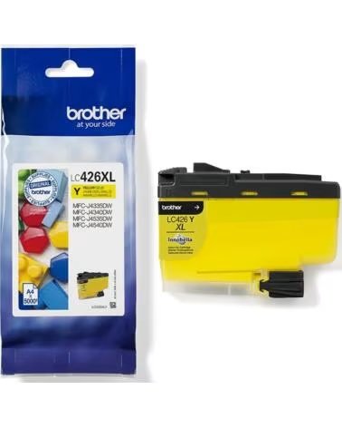 BROTHER Cartucho de Tinta Original LC-426 XL Alta Capacidad- Amarillo