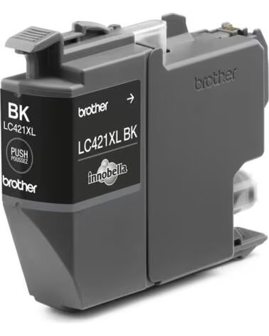 BROTHER Cartucho de Tinta Original LC421XL Alta Capacidad- Negro