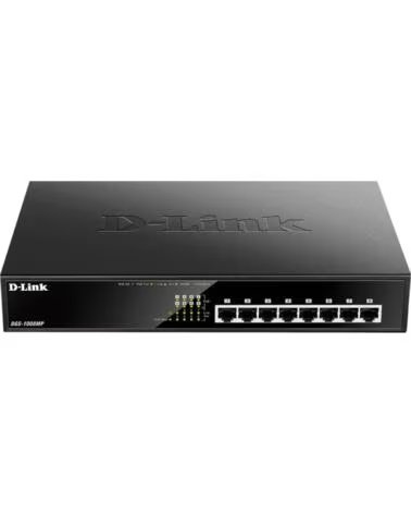 DLINK Switch d - link 8 puertos gigabit max poe