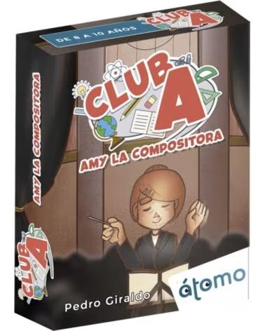 ATOMO GAMES Juego de mesa atomo games club a amy la compositora pegi 8