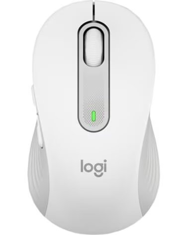 LOGITECH Mouse raton m650 for business mediano wireless inalambrico blanco crudo