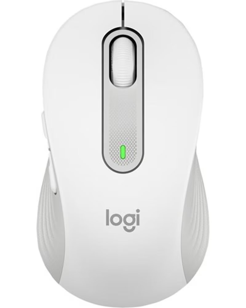 LOGITECH Mouse raton m650 for business mediano wireless inalambrico blanco crudo