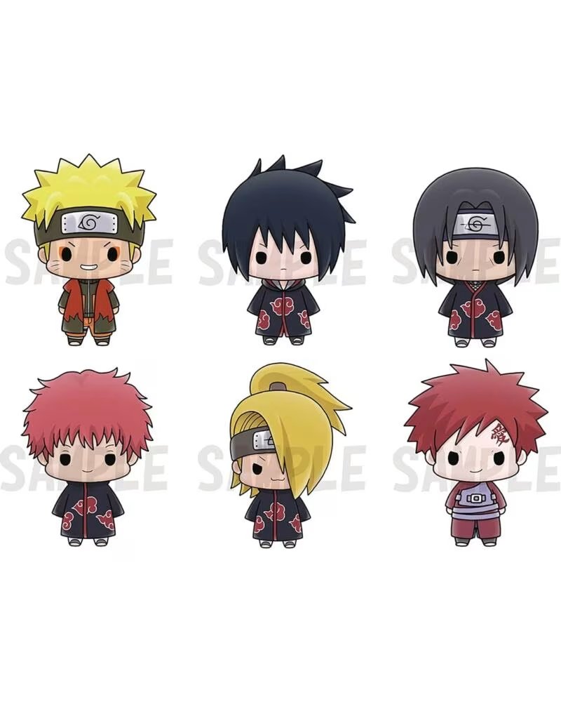 MEGAHOUSE Figuras naruto chokorin mascot set vol 2 6 articulos