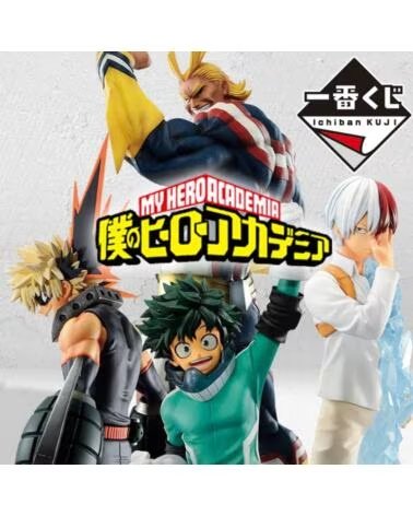 ICHIBAN KUJI banpresto my hero academia begin the hero lote 80 articulos 80 cupones sorpresa