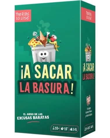 ASMODEE Juego de mesa a sacar la basura pegi 10