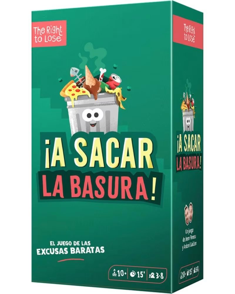 ASMODEE Juego de mesa a sacar la basura pegi 10