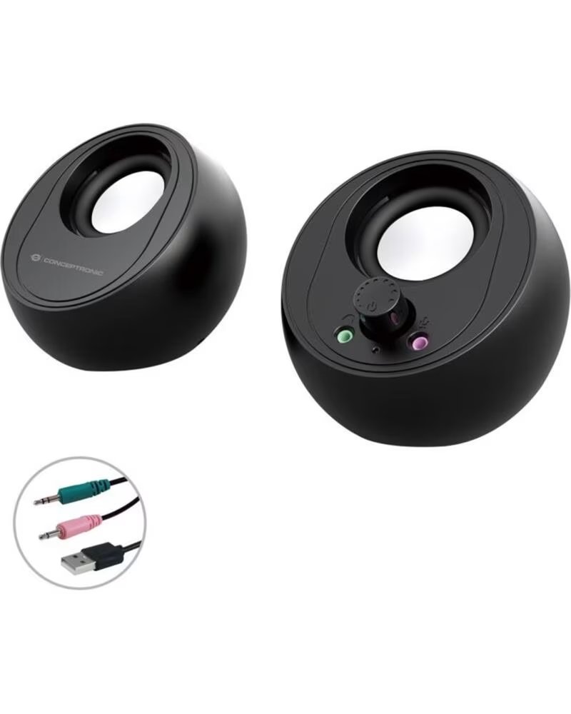 CONCEPTRONIC Altavoces bjorn01b - 10w - negro