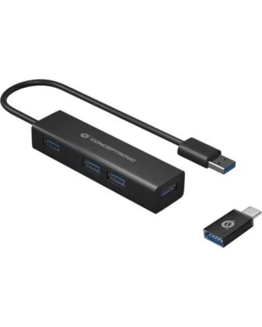 CONCEPTRONIC Hub usb 3 0 hubbies06b 4 puertos