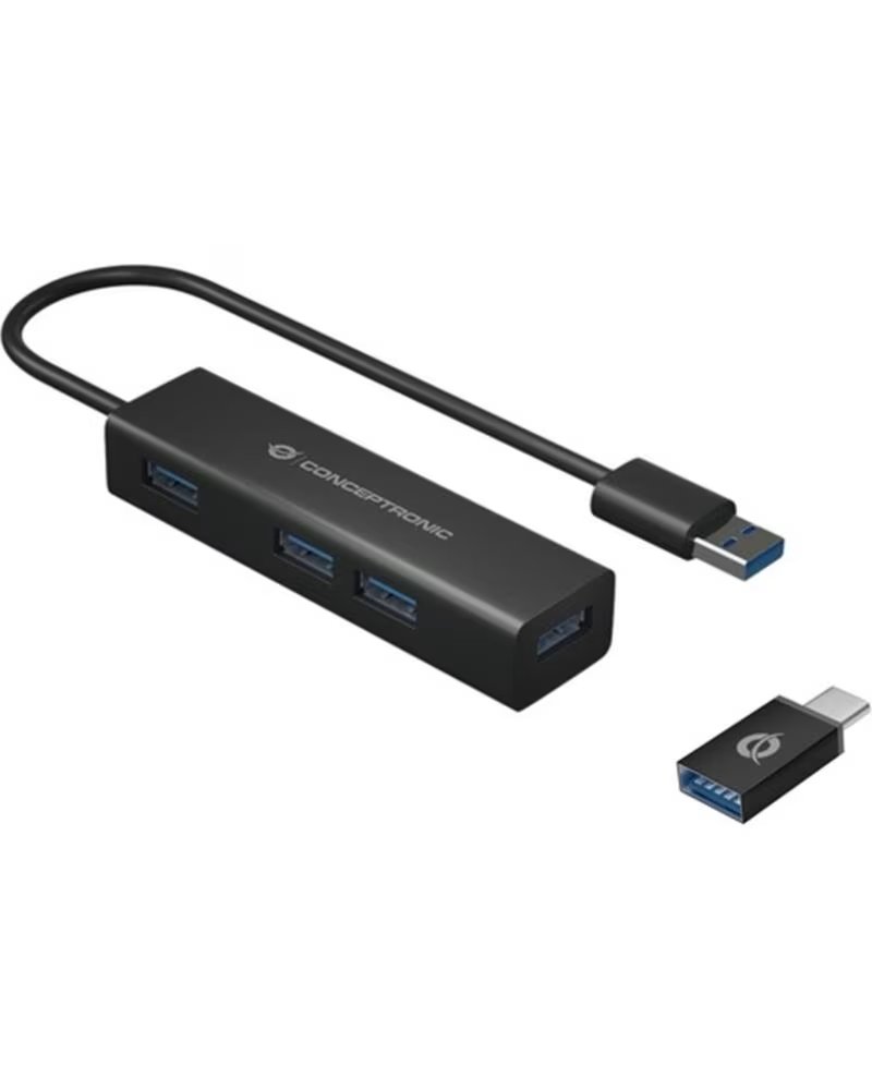 CONCEPTRONIC Hub usb 3 0 hubbies06b 4 puertos