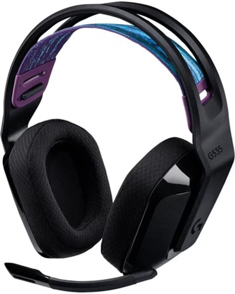 LOGITECH Auriculares con microfono g g535 gaming wireless inalambrico negro