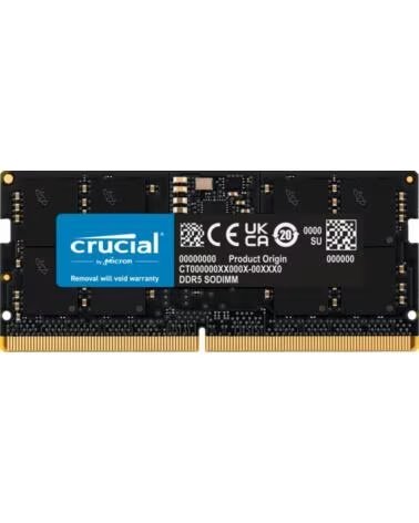 CRUCIAL Memoria ram ddr5 16gb - sodimm - 4800 mhz - pc5 38400 cl40