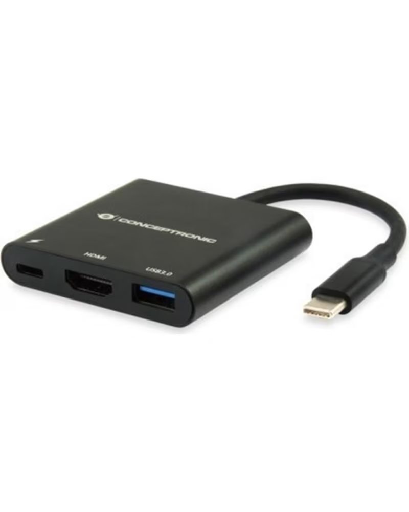 CONCEPTRONIC Adaptador usb tipo c a hdmi - usb 3 0 - usb tipo c