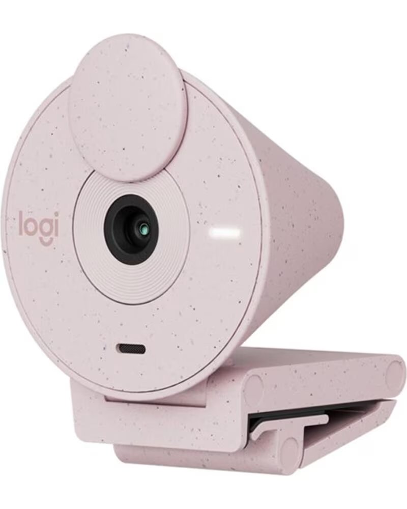 LOGITECH Webcam brio 300 rosado full hd - usb tipo c