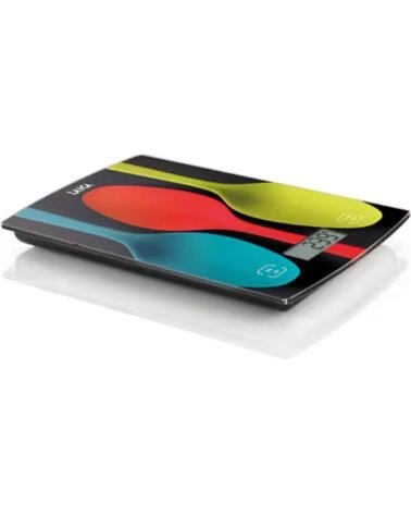 LAICA Bascula de cocina digital ks1035 cucharas de colores 5kg