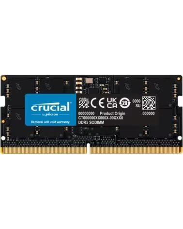 CRUCIAL Memoria ram ddr5 16gb - sodimm - 5600mhz - pc5 44800 - cl46 - 1 1v
