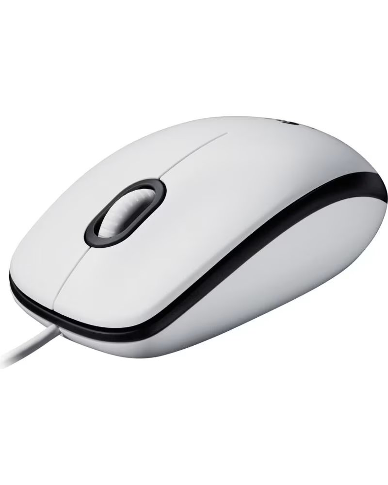 LOGITECH Mouse raton m100 blanco usb