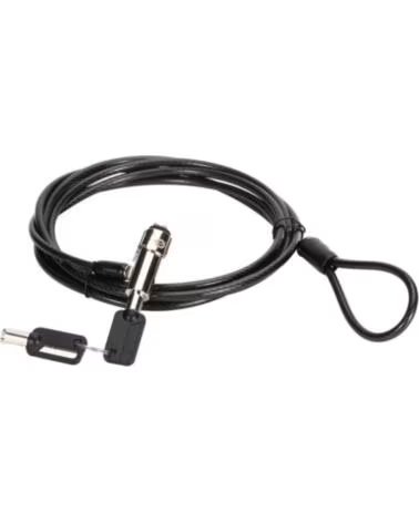 CONCEPTRONIC Cable seguridad nano por llave para portatiles 1 8m