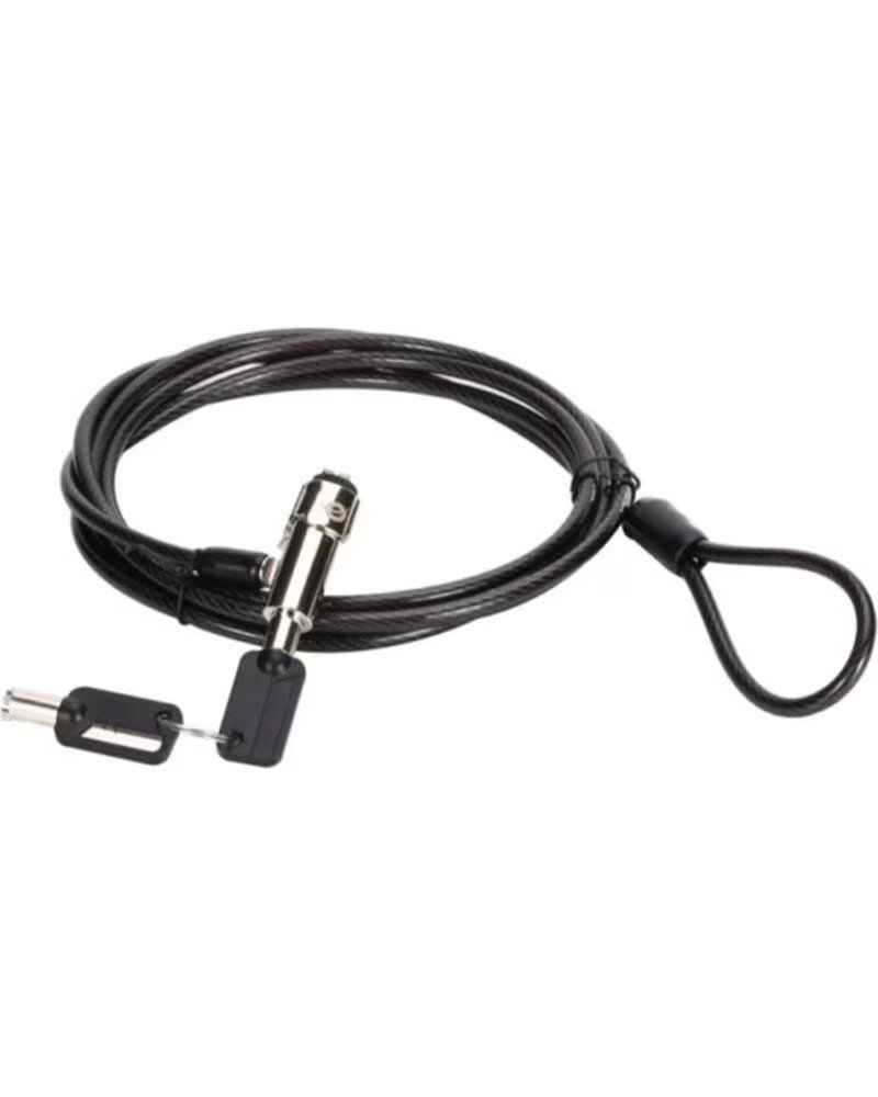 CONCEPTRONIC Cable seguridad nano por llave para portatiles 1 8m