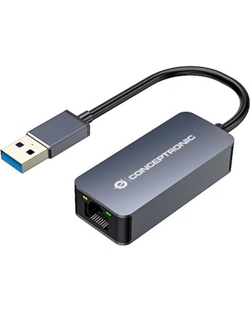 CONCEPTRONIC Adaptador usb 3 0 a rj45 macho - hembra