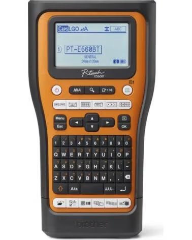 BROTHER Rotuladora pt - e560btsp lcd - 3 lineas - teclado qwerty - corte automatico