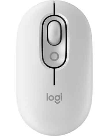 LOGITECH Raton inalambrico pop mouse blanco