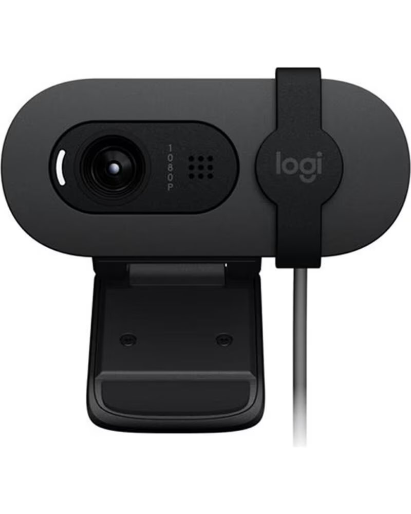 LOGITECH Webcam brio 105 grafito full hd - usb