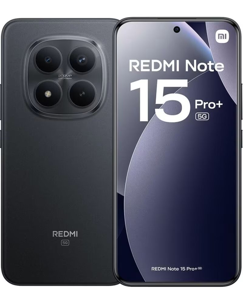 XIAOMI Smartphone Redmi Note 15 Pro Plus 12GB- 512GB- 6 83- 5G- Negro
