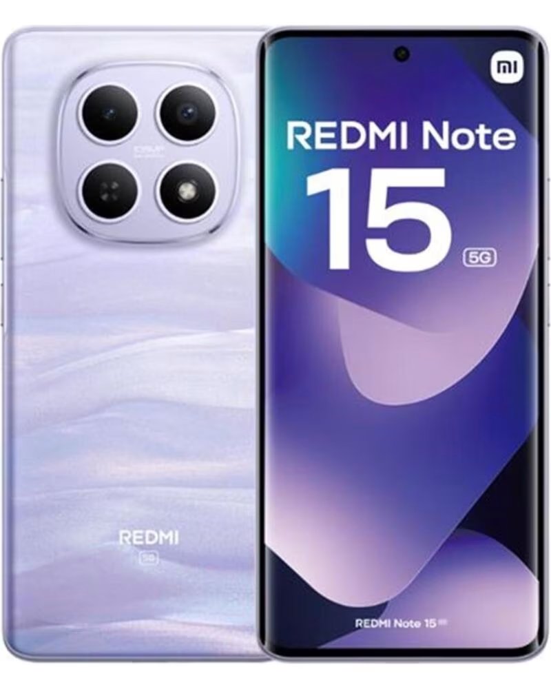 XIAOMI SMARTPHONE REDMI NOTE 15 8GB 256GB 677 POLLICI 5G VIOLA