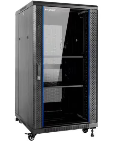 PHASAK Armario rack de suelo 19 pulgadas pro 18u 600x600 pho 6618