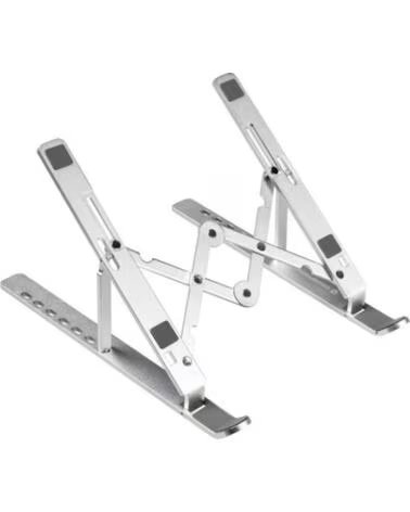 CONCEPTRONIC Soporte - base de refrigeracion para portatiles hasta 15 6 pulgadas aluminio plegable